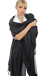 Cashmere & Silk accessories shawls adele carbon 280x100cm